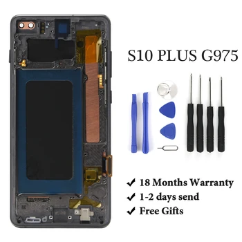 

For Samsung S10 Plus lcd display OEM good quality for mobile phone Samsung G975 screen replacement digitizer lcd screen assambly