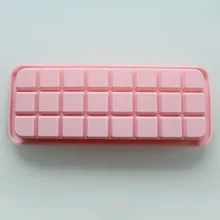24 Сетки силиконовая форма для льда силиконовая форма для кубиков форма для льда с крышкой лоток для льда Форма для изготовления мороженого