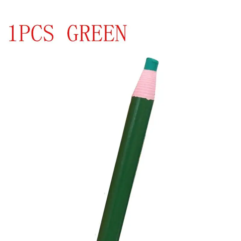 1 PCS GREEN 10 шт. цветной стираемый тканевый портновский мелок ткань/1 шт. маркер ручка узор DIY швейный инструмент Аксессуары для рукоделия - Цвет: 1 PCS GREEN