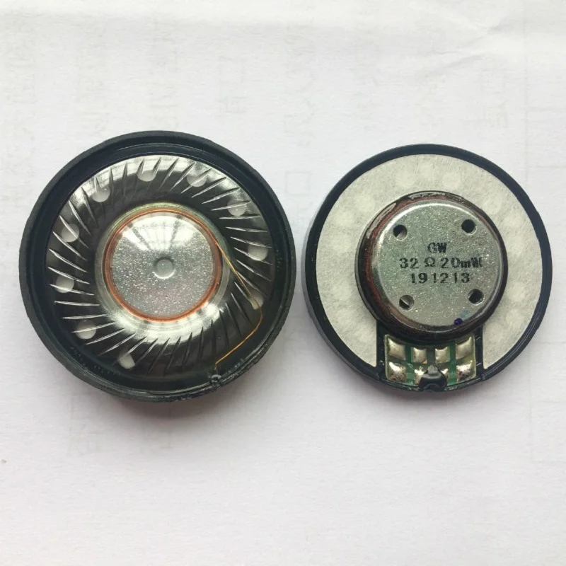 Original Headphone Speaker Unit For QC15 QC25 QC35 QC2 QC3 AE2 OE2 HIFI 40mm Headset Driver Repair Parts 32ohm High Quality 2pcs