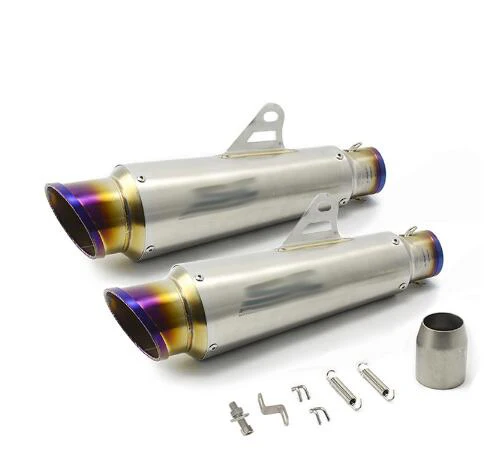 

Motorcycle Huanglong 250 600 Ninja 400 FZS150 502C modified sports car sound SC fried street exhaust pipe
