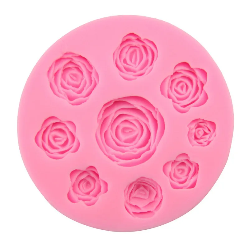 

Flower Rose Silicone Mould for Soap Form Fondant 3D Soap Mold Soap Making Supplies Cake Decorating Accessories