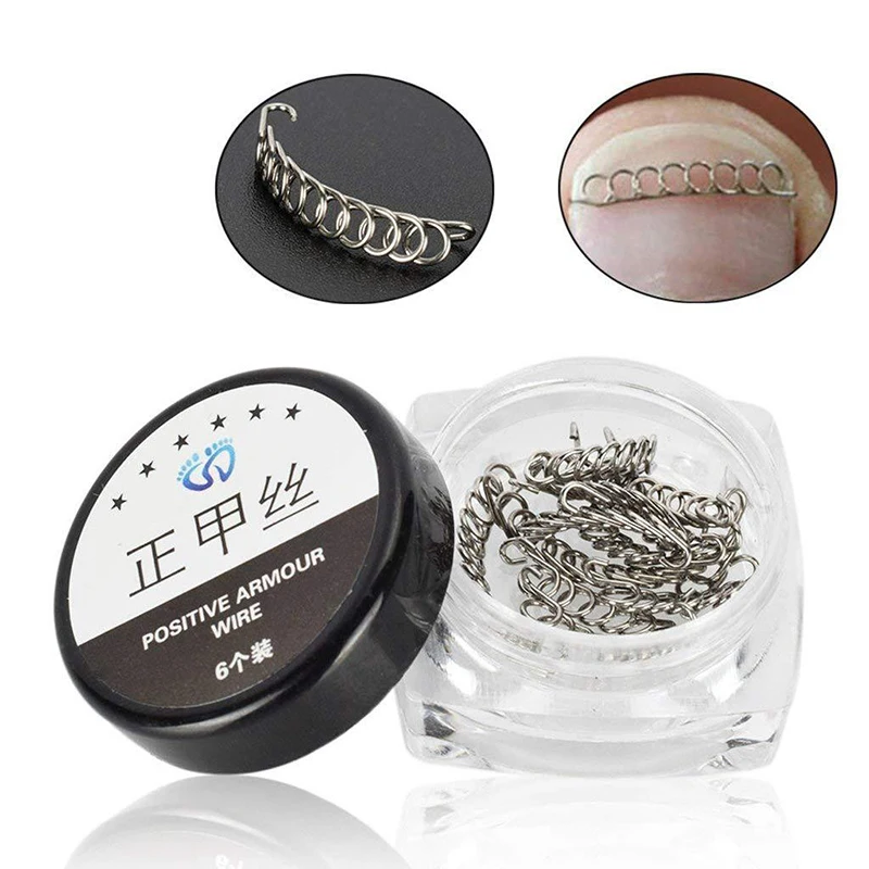 

12pcs Ingrown Toe Nail Correction Wire Fixer Pedicure Paronychia Recover Toenails Corrector Foot Care Tool