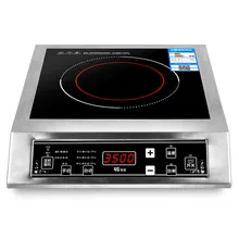 3500W Home High Power Induction Cooker Commercial Flat Desktop Button Stainless Steel Soup Stir-fry