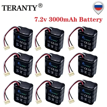 

Original 7.2V 3.0Ah Rechargeable Battery for iRobot Roomba Braava 380 380T Mint 5200c Ni-MH 3000mAh 7.2v battery 1Pcs to 10Pcs