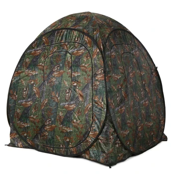 

Easy Pop-up Hunting Blind Portable Hunting Tent Outdoor Tent Military Camouflage Nets Hunting Fishing Beach Hiking Tents