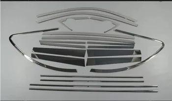 

Free shipping, Lifan X 60 5 Dr high quality stainless steel car window trim (20 units) strip fast ship