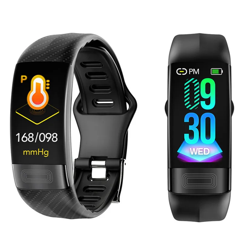 

P11 Smartband Blood Pressure Smart Band Heart Rate Monitor PPG ECG Smart Bracelet Activity Fitness Tracker Electronics Wristband