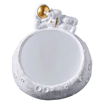 

Door Hallway Cabinet Accept Ornament Astronaut Modern Concise Tea Table Desktop Goods Furniture Display Statue Sculpture Resin