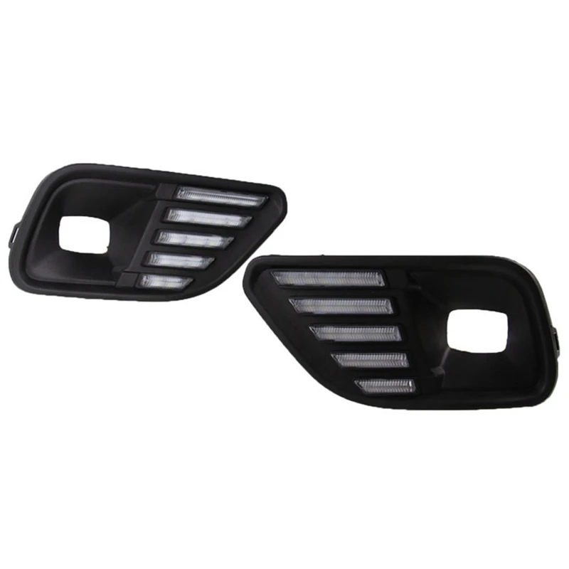 

LED DRL Daytime Running Light Fog Lamp 12V Car Running Lights for Jeep Cherokee 2019 2020