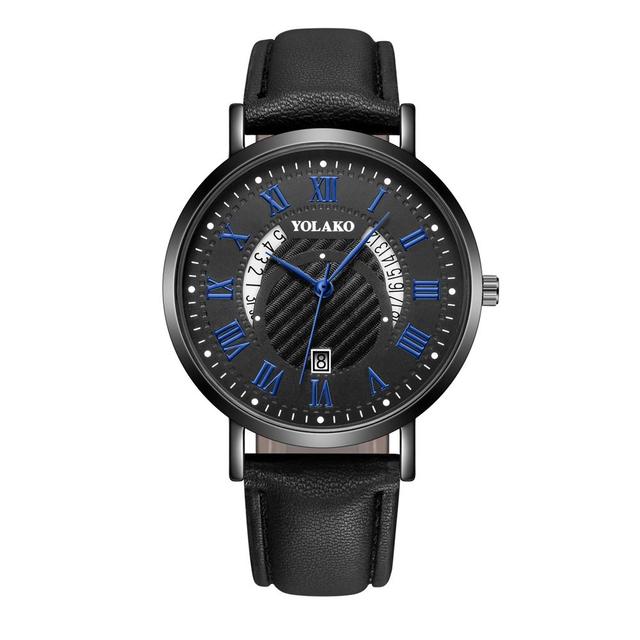 Mens Watches Top Brand Fashion Date Alloy Case Synthetic Leather Analog Quartz Sport for Men Relogio Masculino Reloj Hombres