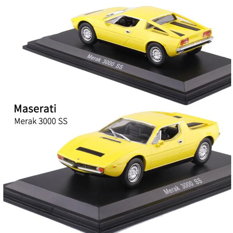 Масштаб 1:43 металлический сплав Классическая модель гоночного автомобиля Maseratis