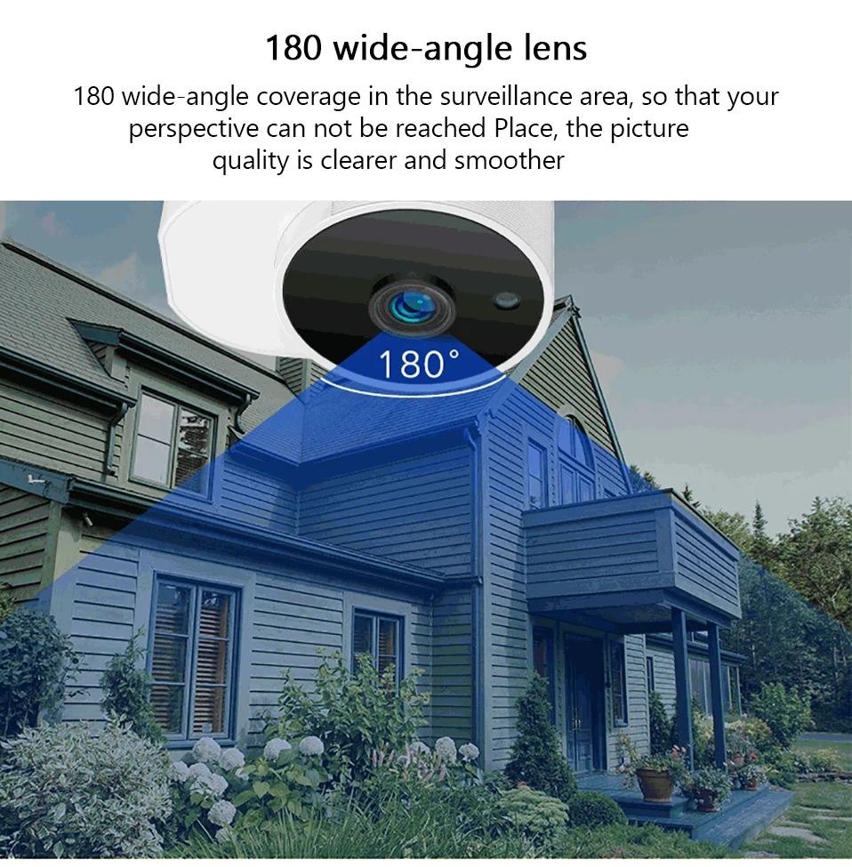 2019xiaomi Xiaovv Panorâmica Câmera à Prova d' Água ao ar Livre 360 ip 1080p Vigilância Cam Wi-fi sem Fio Visão Noturna com Mijia App 6 Vigilância Cam WI-FI Sem Fio visão Noturna Com Mijia APP