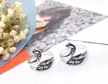 

exquisite silver ornament silver ring silver peacock shape 925 sterling silver fun ring merry christmas gift birthday party gift