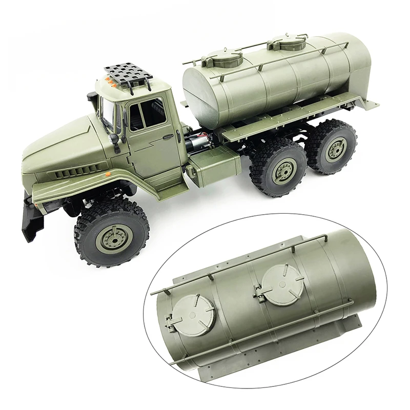 Комплект RC масляный бак B24 B16 B36 DIY военный прицеп игрушка с бусинами гоночный автомобиль