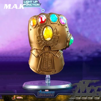 

With stand Hot Toys Infinity Gauntlet Cosbaby Bobble-Head Avengers:Endgame Doll Figures MINI Scene Accessories Part