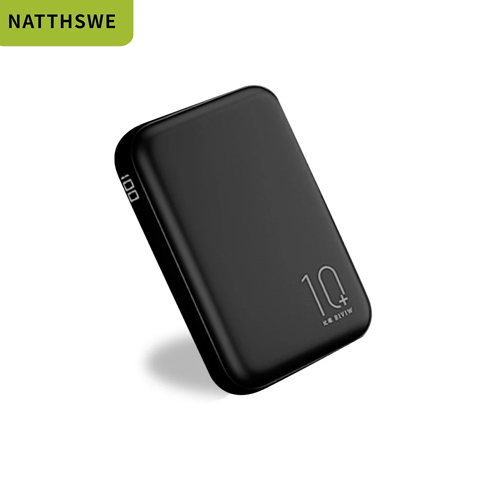 NATTHSWE, 30000 мАч, внешний аккумулятор, внешний аккумулятор, USB внешний аккумулятор, портативное зарядное устройство для мобильного телефона Xiaomi, iphone, huawei