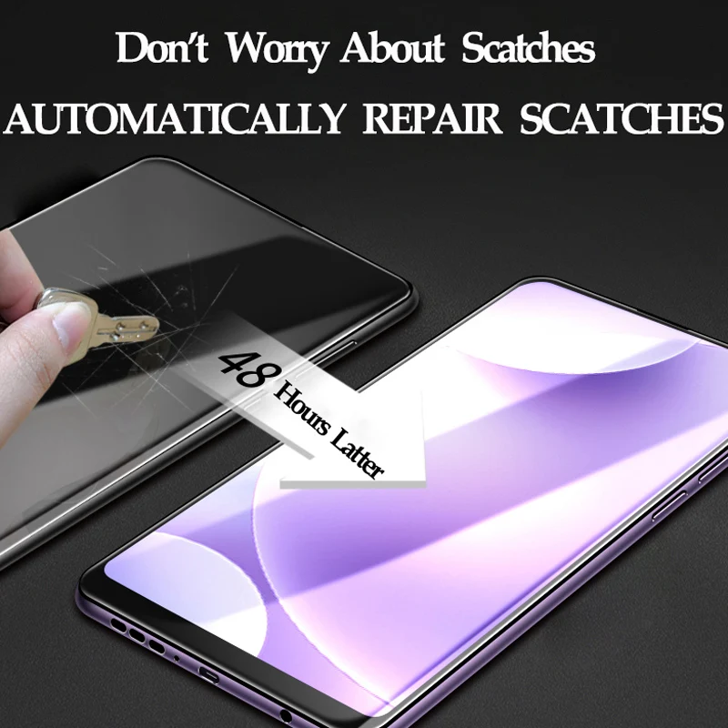 Гидрогелевая пленка полное покрытие защитное стекло на Xiaomi Redmi Note 8 Pro Glass 8T k20 Защита экрана для Redmi K 30 Note8 не 8t k30 5G стекло сяоми редми ноут 8 про/ксиоми нот 8т/ 8 т хиоми к30 Редми К 30 стекло