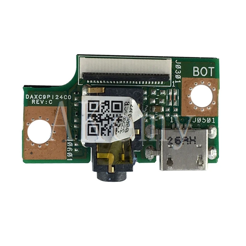 DAXC9P124C0 REV: C usb зарядная док-станция Соединительная плата гибкий кабель с разъемом для наушников для Asus T1Chi T100Chi T1 CHI T100 CHI