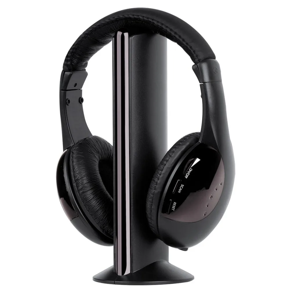

Multi-occasion Wireless Headset For TV Computer 3.5mm High-fidelity sound Headset With FM radio Voice Call Function MH2001