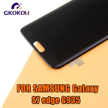

Super AMOLED display For SAMSUNG GALAXY S7 EDGE G935 G935F LCD Display Touch Screen Digitizer For s7 edge lcd