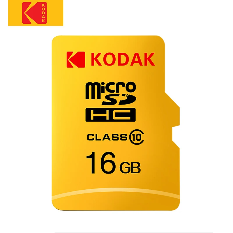 Kodak высокая скорость 16 ГБ 32 ГБ 64 Гб 128 Гб карта TF/Micro sd U3 cartao de memoria класс 10 U1 флэш-карта памяти mecard Micro sd карта - Емкость: 16GB U1