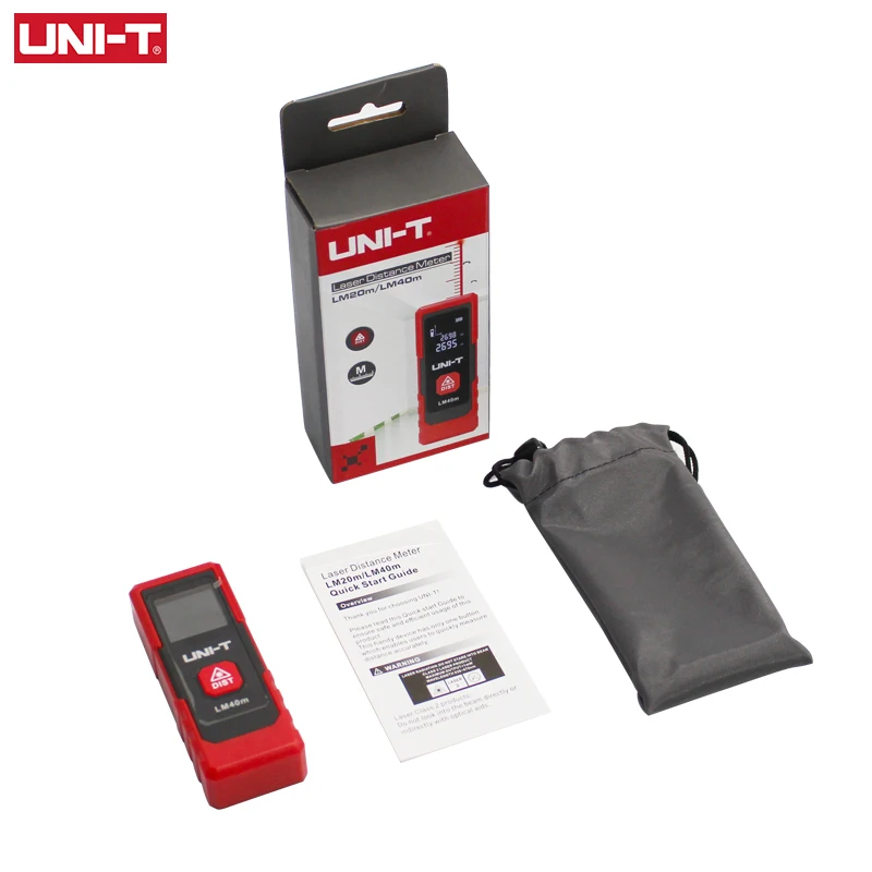 UNI-T Mini Digital Laser Rangefinder Distance Meter 20m 40m Range Finder Trena Laser Tape Measure Building Ruler Tool UNI-T Mini Digital Laser Rangefinder Distance Meter 20m 40m Range Finder Trena Laser Tape Measure Building Ruler Tool