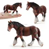 Figuras de acción de 15 estilos, animales de caballos, Clydesdale, Hanoverian, modelos de la comba árabe Appaloosa, Colección educativa, juguetes, regalos, figuras ► Foto 2/6