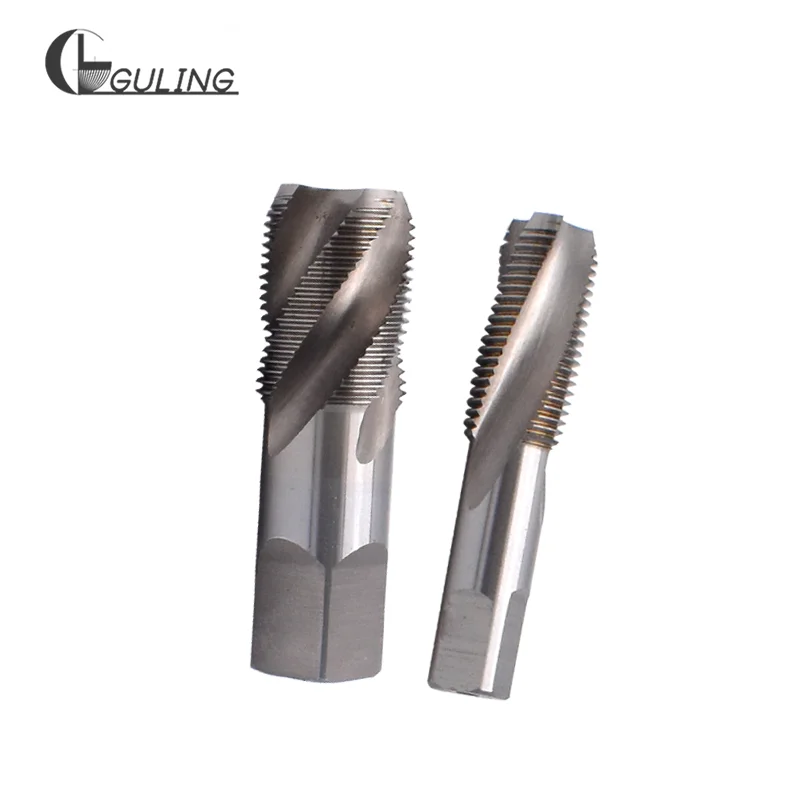 

GULING HSSE Inch Parallel Threaded Teeth Spiral Screw Tap PS P S 1/8-28 1/4-19 3/8-19 1/2-14 3/4-14 Thread Screw Pipe Taps