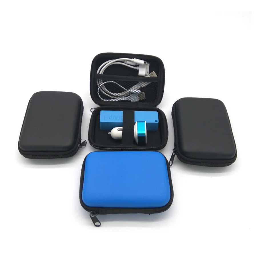 MP3 Player Digital Storage Bag Mobile Phone Data Cable Package Zipper Bag Portable Zip Lock Organizer case
