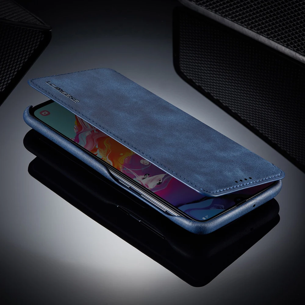 Магнитный кожаный чехол для samsung Примечание 10 Pro Note 9 8 S10 Чехол-бумажник чехол для телефона для samsung Galaxy A50 A40 A70 A20 A30 A20E