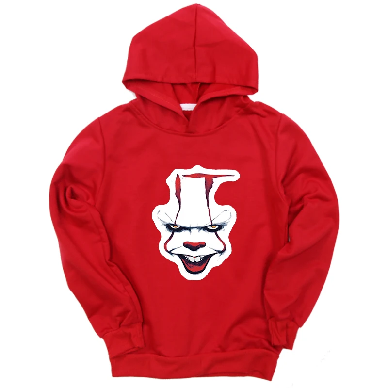 Hoodies 9 Модные толстовки на весну-осень г.; толстовка с капюшоном для маленьких мальчиков и девочек с принтом «ужас» и «Клоун»; детская толстовка; детские топы; Новинка - Цвет: Hoodies 9