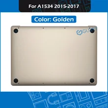 Золотой нижний чехол для Macbook retina 1" A1534 Нижняя крышка Нижняя оболочка замена ранней ранней Mid