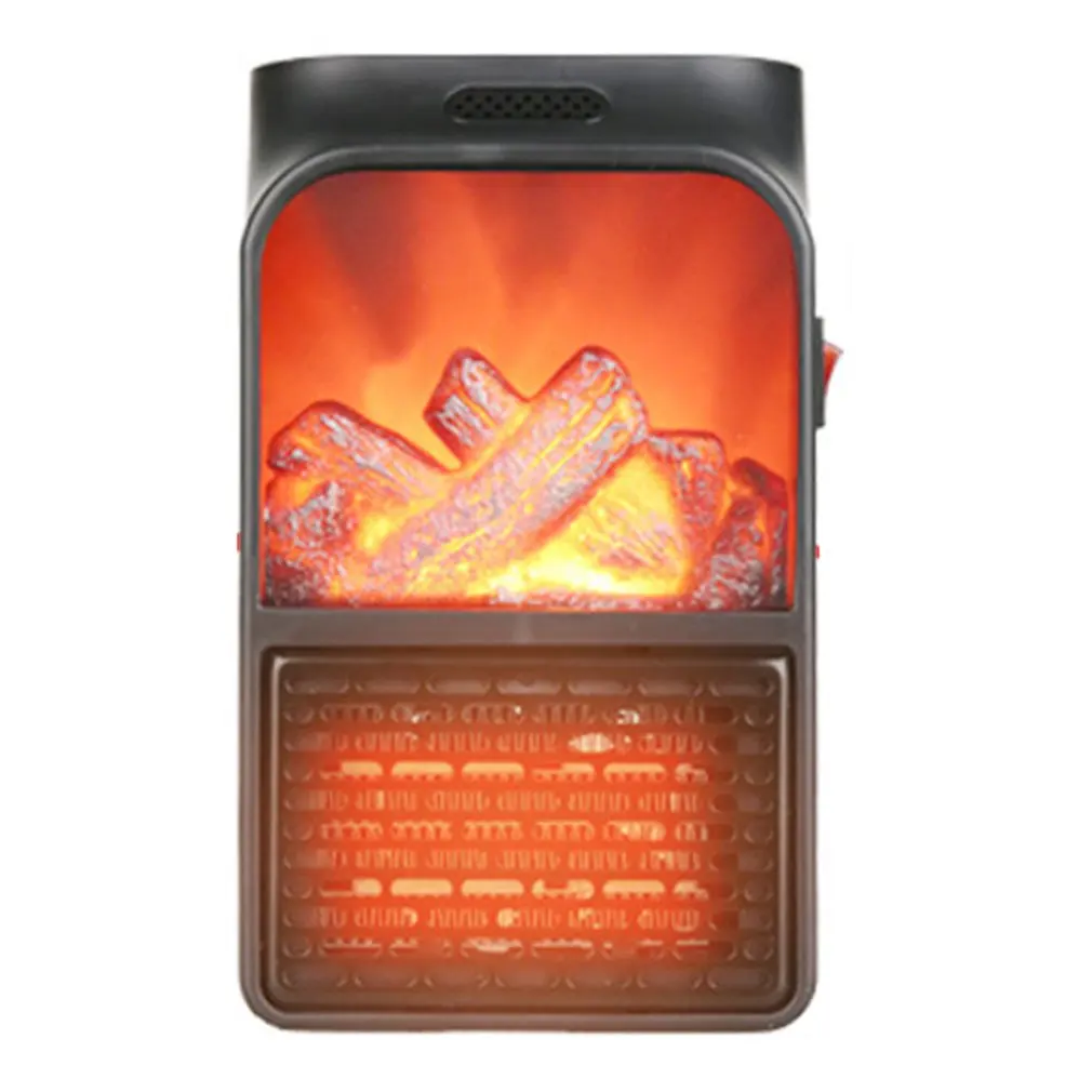 heater Креативный домашний мини-обогреватель с имитацией пламени, мини-тепловентилятор, портативный Настольный обогреватель, Вентилятор горячего воздуха - Цвет: heater