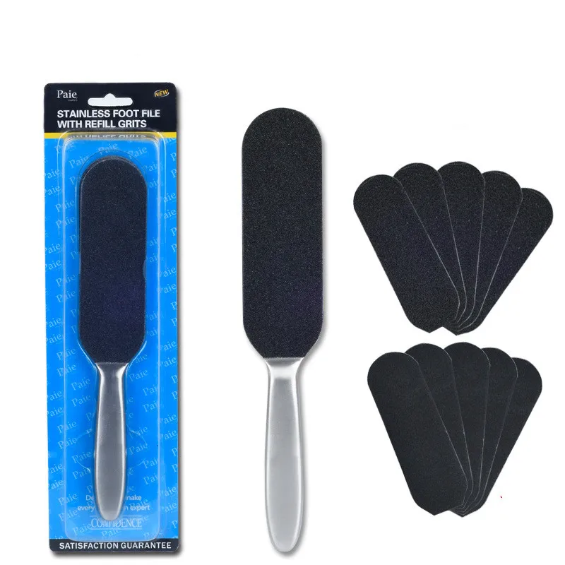 

Stainless Steel Double-sided Matte Foot Frustration Horny Foot Brush To Dead Skin Grinding Artifact Pedicure Tool