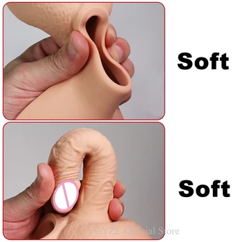 10 Speed Vibration Dildo for strapon Double Dildo Vibrator for Women Lesbian Strap on Sex Toys for Couple Gay Erotic Toys Games 6