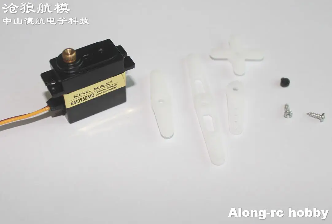 2pcs Kingmax Km0950md 9g Servos 13g 3.8kg.cm Digital Metal Gears Mini Waterproof Servo For Rc