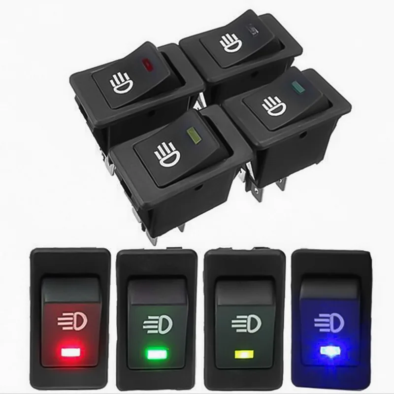 

12V 35A Rocker Toggle On/Off Mini Boat Rocker Switch for Water Dispenser Treadmill Coffee Pot