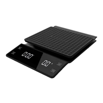 

Promotion! Electronic Coffee Scale Hand Punch Multi-Functional Bar Counter Scale 3KG/0.1G Household Kitchen Gram Cake Scale