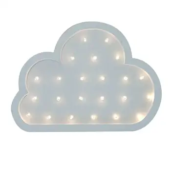 

LED Cartoon Clouds Shape Wall Lamp Modeling Light Festival Home Decorative
