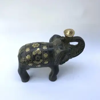 

Copper Statue direct deal Natural bronze, elephant's fortune, elephant's luck Arts and Crafts