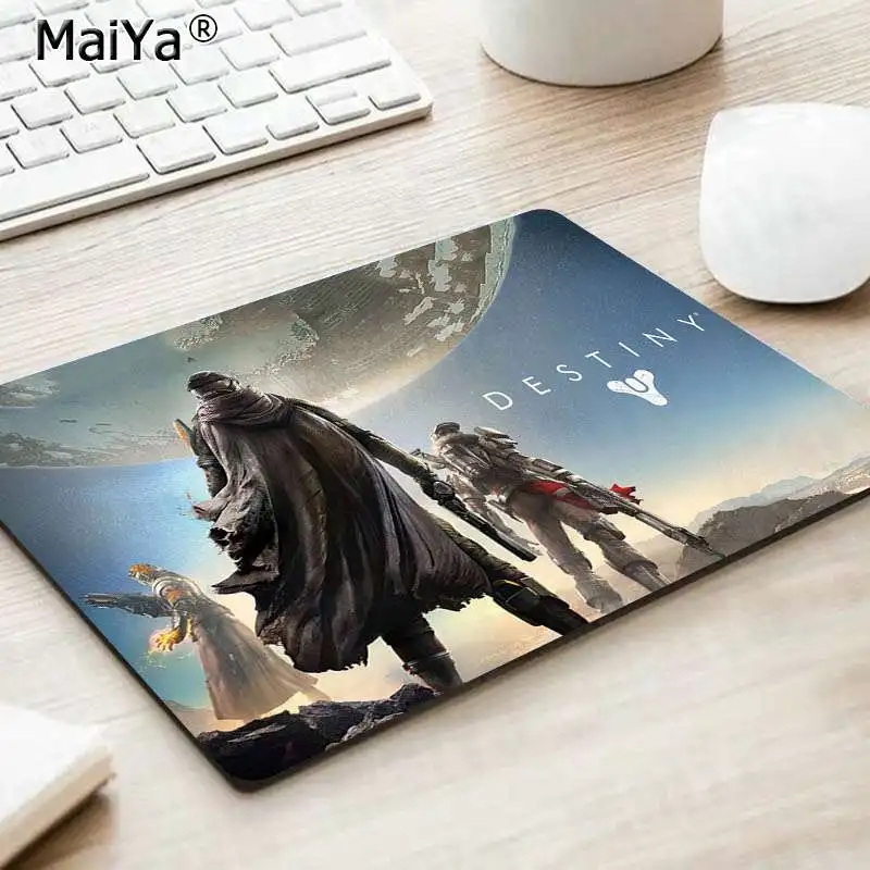 No Lock Edge18x22cm MaiYa высокое качество Destiny красивый коврик для мышки в стиле аниме Гладкий коврик для письма настольные компьютеры мат игровой коврик для мыши - Цвет: No Lock Edge18x22cm