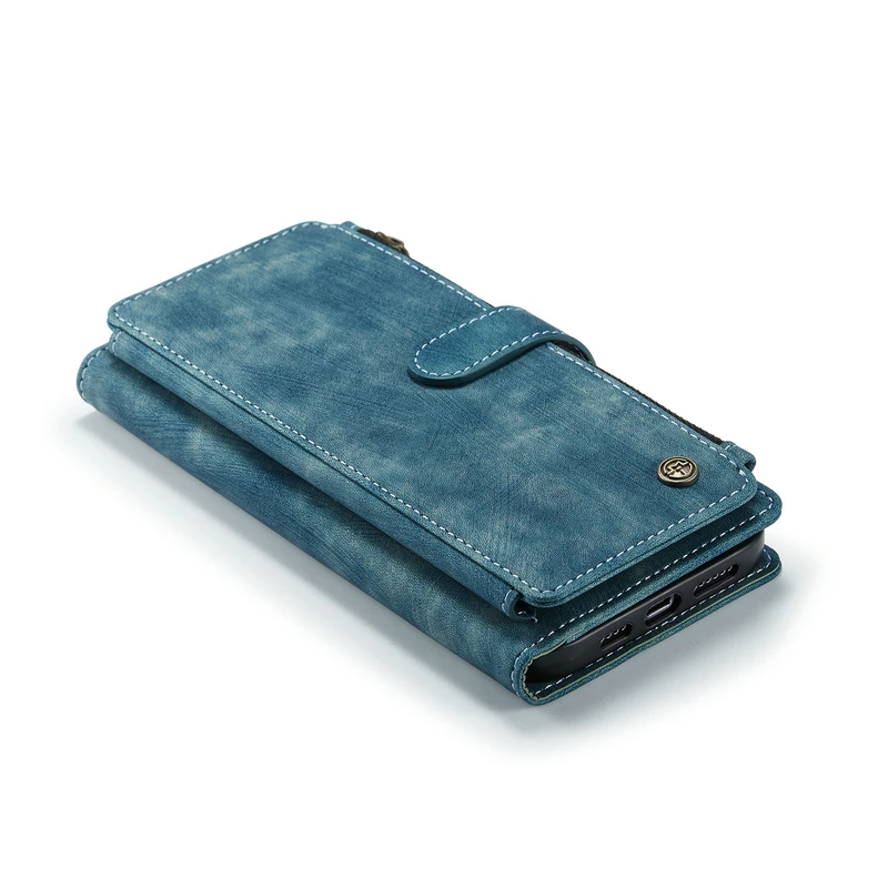 CaseMe Phone Leather Case For iphone 13 12 11 Pro Max 13 mini 7 8 Plus X XS Max XR Luxury Credit Card Shockproof Wallet Cover iphone 13 leather case