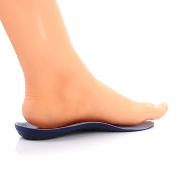 

Women's Velvet Fabric 3/4 Insoles Cushion Pad W/ Flatfoot Heel Arch Support