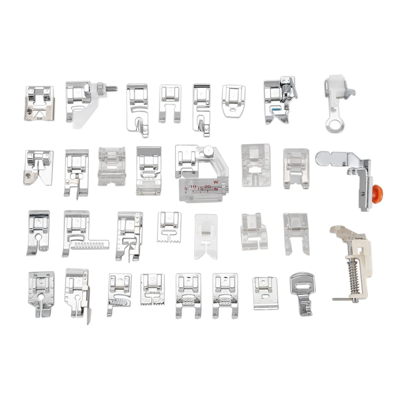

32pcs Multifunctional presser feet for household sewing machine