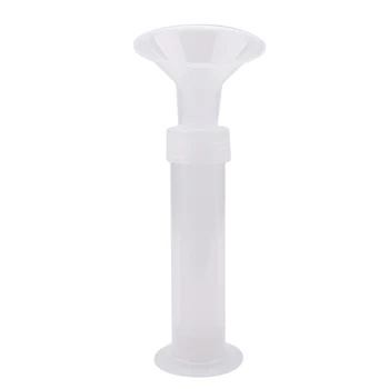 

New Manual Breast Pump Breastpump Baby Feeding Milk Sucking Suction Milking Tool P.P Material With High Quality