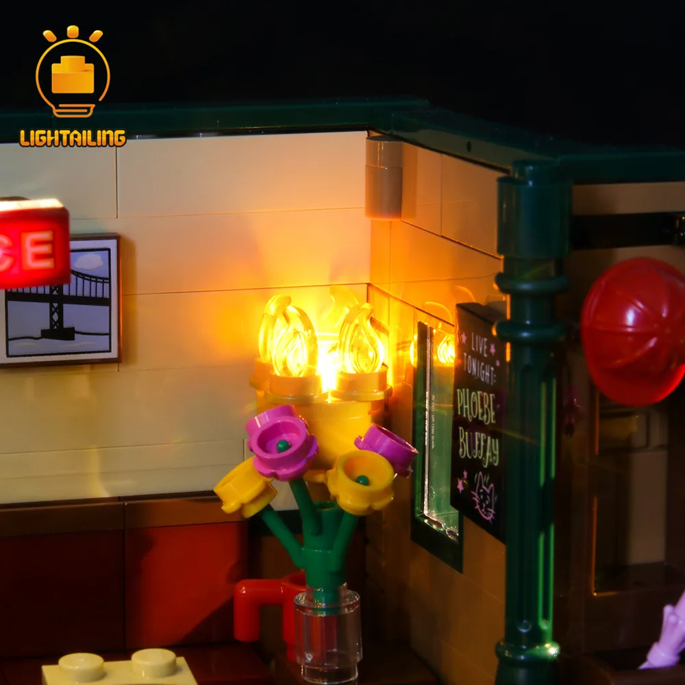 LIGHTAILING светодиодный светильник набор для идей серии центральный Perk светильник ing набор совместим с 21319(не включает модель