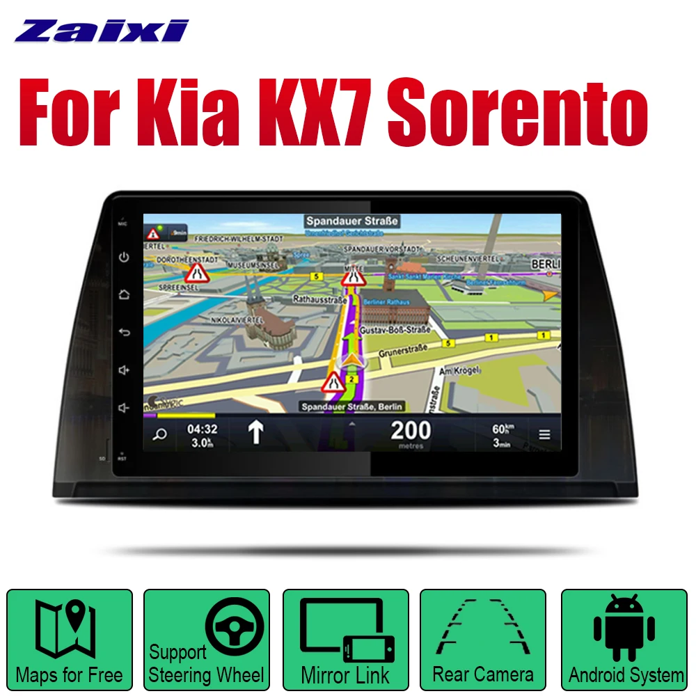 

Android Car Multimedia player For Kia KX7 Sorento 2017~2019 2 din Radio Stereo Radio GPS Navigation auto display touch screen