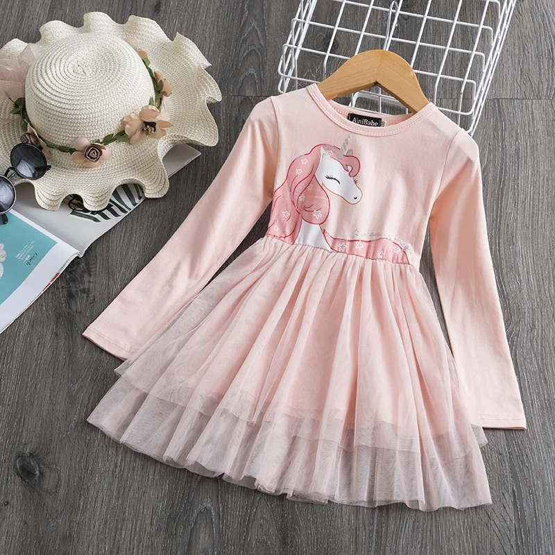 

Princess Dress For Girl Lace Frocks Elegant Party Kids Clothes Baby Children Clothing Winter Little Girl Casual Wear Outfits 8T