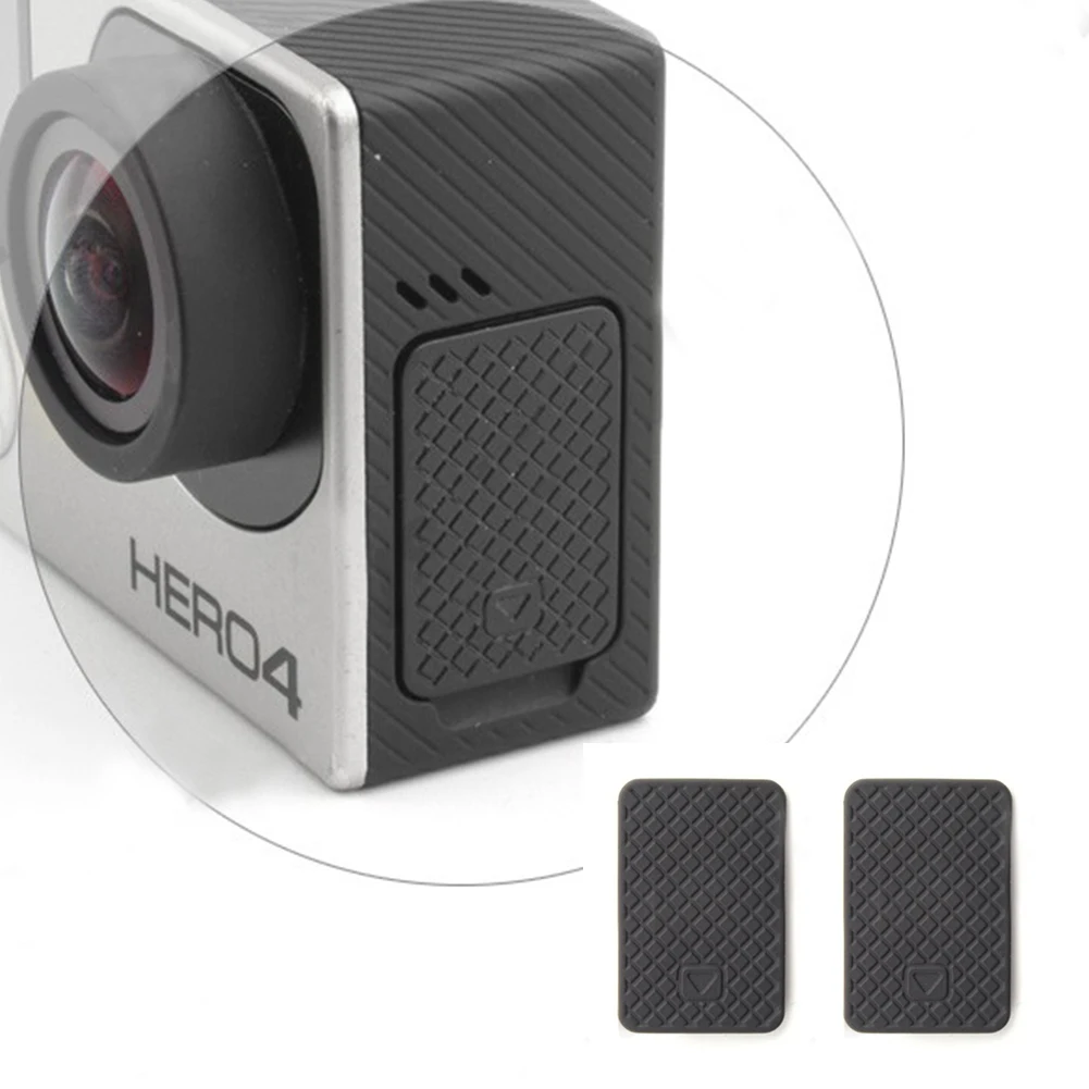 2 шт USB Боковая дверь защитная крышка Замена для GoPro Hero 4 3 + Спорт экшн цифровая